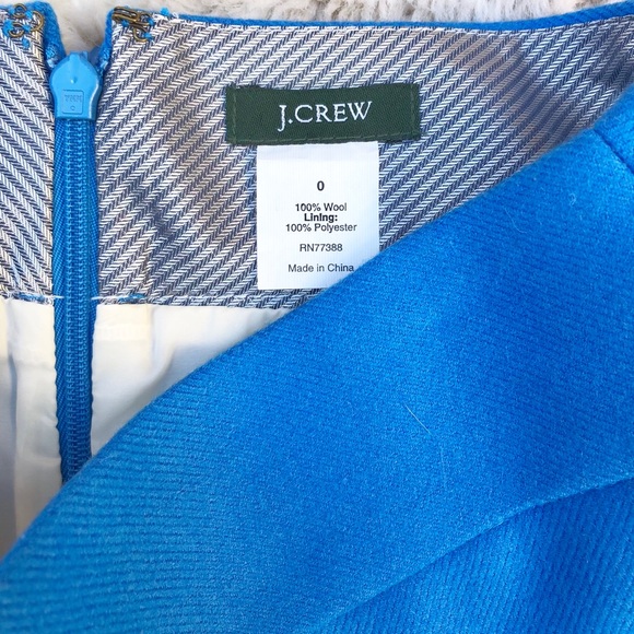 SOLD J. Crew No 2 Wool Pencil Skirt - Picture 3 of 8